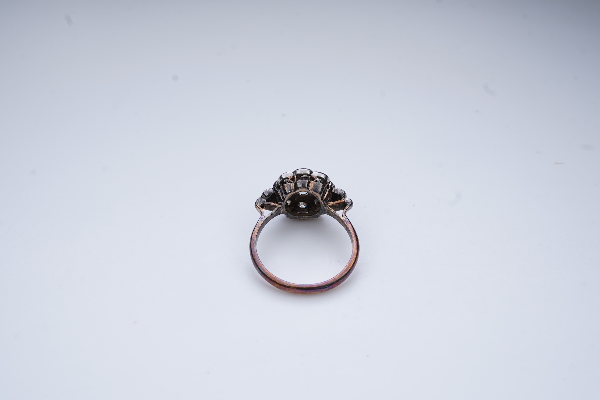 A diamond ring, early 20th century